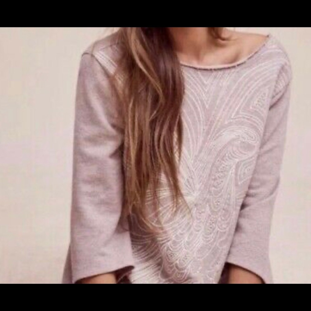 Anthropologie Akemi + Kin Mauve Sweater